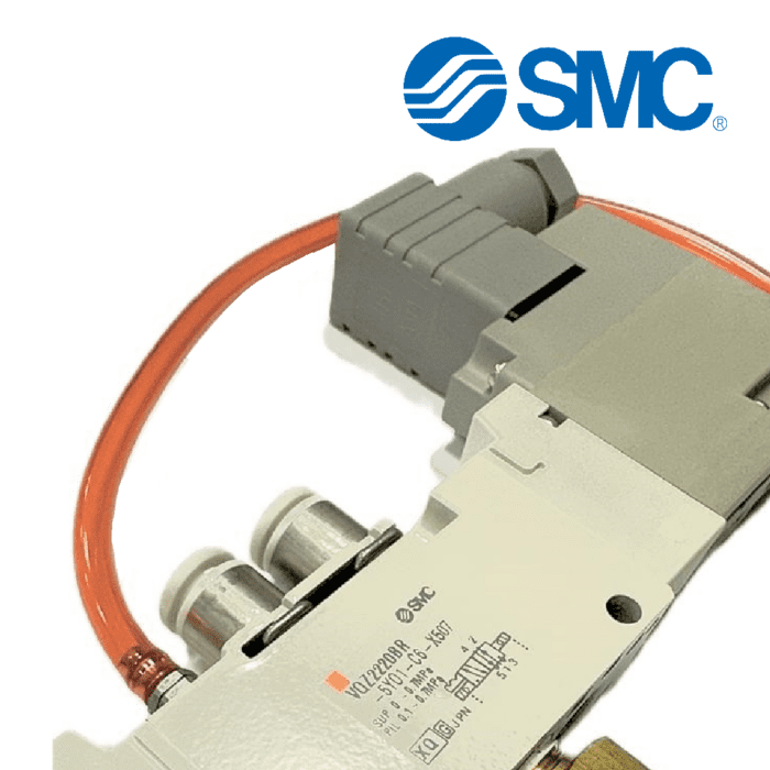 شیر برقی پنوماتیک SMC - اس ام سی-VQZ2220BR-5YO1-C6-X507